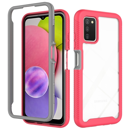 For Samsung Galaxy A03S 164mm Starry Sky Solid Color Series Shockproof PC + TPU Protective Phone Case(Rose Red)
For Samsung Galaxy A03S 164mm Starry Sky Solid Color Series Shockproof PC + TPU Protective Phone Case(Rose Red)