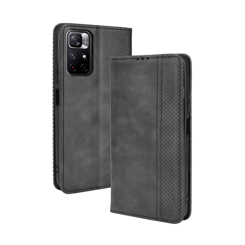 For Xiaomi Redmi Note 11 / Poco M4 Pro Magnetic Buckle Retro Texture Leather Case(Black)
For Xiaomi Redmi Note 11 / Poco M4 Pro Magnetic Buckle Retro Texture Leather Case(Black)