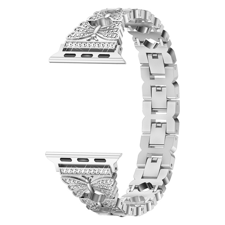 Stainless Steel Watch Band For Apple Watch Series 7 41mm / 6&SE&5&4 40mm / 3&2&1 38mm(Silver)
Stainless Steel Watch Band For Apple Watch Series 7 41mm / 6&SE&5&4 40mm / 3&2&1 38mm(Silver)