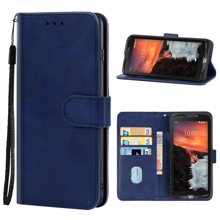 Leather Phone Case For Crosscall Core-X4(Blue) 
Leather Phone Case For Crosscall Core-X4(Blue)