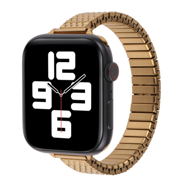 Stainless Steel Watch Band For Apple Watch Series 8&7 41mm / SE 2&6&SE&5&4 40mm / 3&2&1 38mm(Gold)
Stainless Steel Watch Band For Apple Watch Series 8&7 41mm / SE 2&6&SE&5&4 40mm / 3&2&1 38mm(Gold)