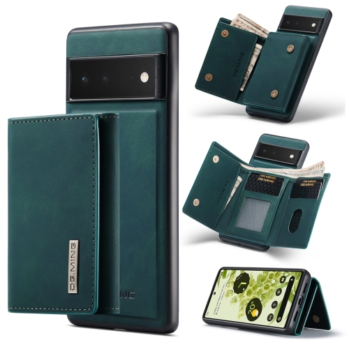 For Google Pixel 6 Pro DG.MING M1 Series 3-Fold Multi Card Wallet + Magnetic Back Cover Case(Green)
For Google Pixel 6 Pro DG.MING M1 Series 3-Fold Multi Card Wallet + Magnetic Back Cover Case(Green)