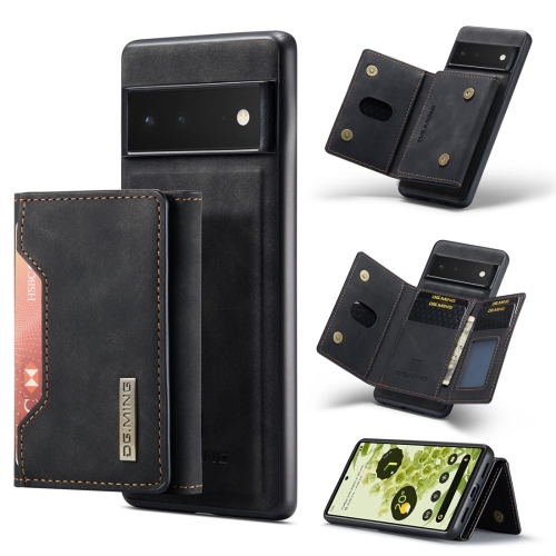 For Google Pixel 6 Pro DG.MING M2 Series 3-Fold Multi Card Bag + Magnetic Back Cover Case(Black)
For Google Pixel 6 Pro DG.MING M2 Series 3-Fold Multi Card Bag + Magnetic Back Cover Case(Black)