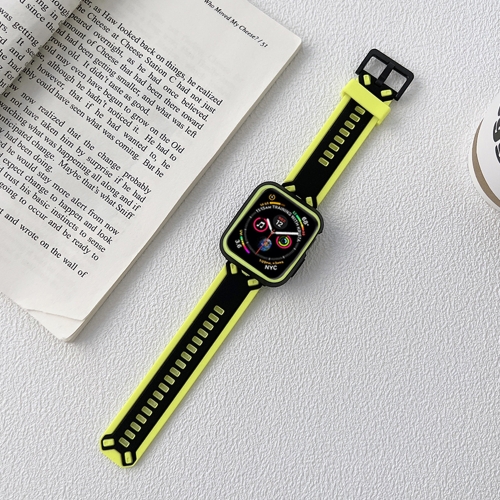 TPU Watch Band For Apple Watch Ultra 49mm / Series 8&7 45mm / SE 2&6&SE&5&4 44mm / 3&2&1 42mm(Black Yellow)
TPU Watch Band For Apple Watch Ultra 49mm / Series 8&7 45mm / SE 2&6&SE&5&4 44mm / 3&2&1 42mm(Black Yellow)