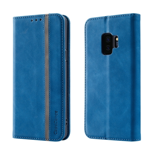 For Samsung Galaxy S9+ Splicing Skin Feel Magnetic Leather Phone Case(Blue)
For Samsung Galaxy S9+ Splicing Skin Feel Magnetic Leather Phone Case(Blue)