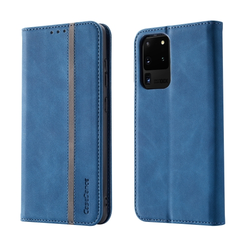For Samsung Galaxy S20 Ultra Splicing Skin Feel Magnetic Leather Phone Case(Blue)
For Samsung Galaxy S20 Ultra Splicing Skin Feel Magnetic Leather Phone Case(Blue)