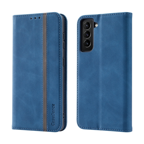 For Samsung Galaxy S21 5G Splicing Skin Feel Magnetic Leather Phone Case(Blue)
For Samsung Galaxy S21 5G Splicing Skin Feel Magnetic Leather Phone Case(Blue)