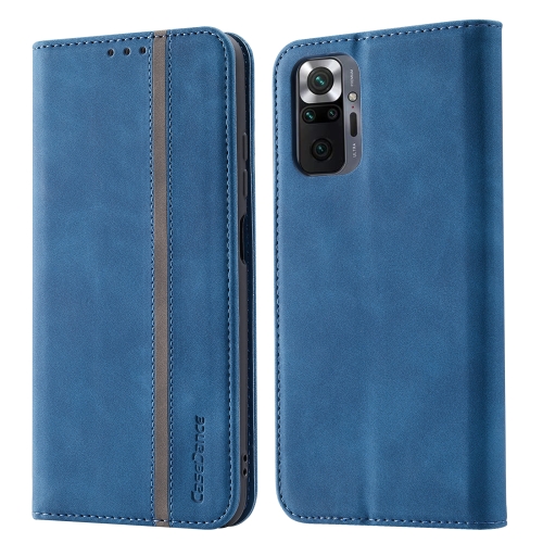 For Xiaomi Redmi Note 10 Pro 4G Splicing Skin Feel Magnetic Leather Phone Case(Blue)
For Xiaomi Redmi Note 10 Pro 4G Splicing Skin Feel Magnetic Leather Phone Case(Blue)