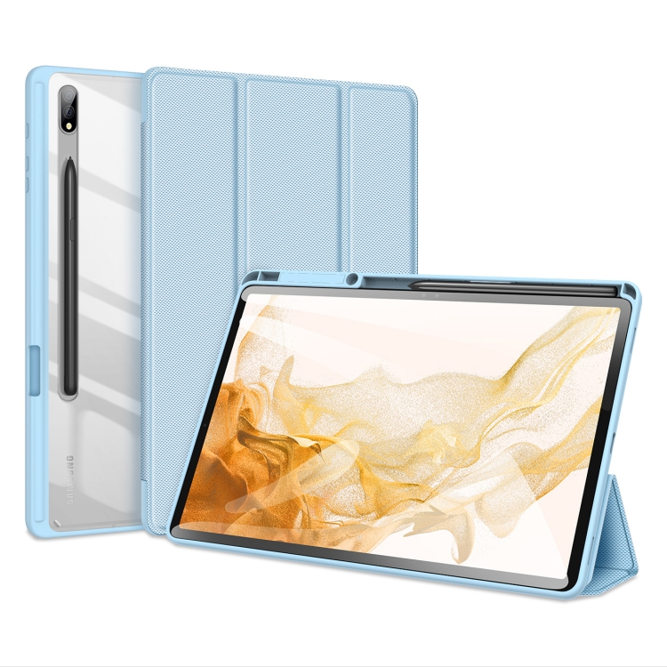 For Samsung Galaxy Tab S8/S7 DUX DUCIS TOBY Series Horizontal Flip Tablet Case(Blue)
For Samsung Galaxy Tab S8/S7 DUX DUCIS TOBY Series Horizontal Flip Tablet Case(Blue)