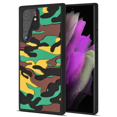 For Samsung Galaxy S22 Ultra 5G Camouflage Clouds Embossed Skin Feel Silicone Shockproof Phone Case(Green Yellow)
For Samsung Galaxy S22 Ultra 5G Camouflage Clouds Embossed Skin Feel Silicone Shockproof Phone Case(Green Yellow)