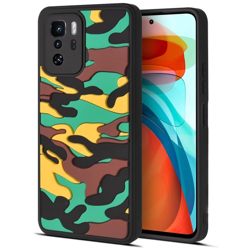 For Xiaomi Redmi Note 10 Pro China / Poco X3 GT Camouflage Clouds Embossed Skin Feel Silicone Shockproof Phone Case(Green Yellow)
For Xiaomi Redmi Note 10 Pro China / Poco X3 GT Camouflage Clouds Embossed Skin Feel Silicone Shockproof Phone Case(Green Yellow)