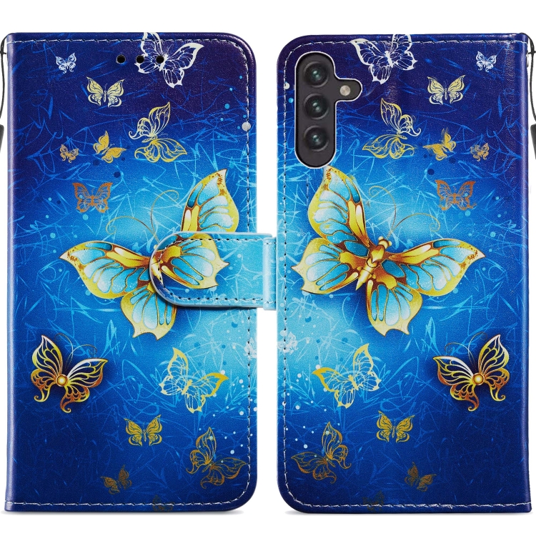 For Samsung Galaxy A13 Painted Pattern Horizontal Flip Leather Phone Case(Phnom Penh Butterfly)
For Samsung Galaxy A13 Painted Pattern Horizontal Flip Leather Phone Case(Phnom Penh Butterfly)