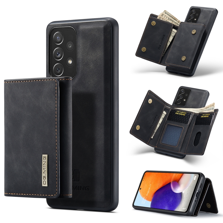 For Samsung Galaxy A73 5G DG.MING M1 Series 3-Fold Multi Card Wallet + Magnetic Phone Case(Black)
For Samsung Galaxy A73 5G DG.MING M1 Series 3-Fold Multi Card Wallet + Magnetic Phone Case(Black)