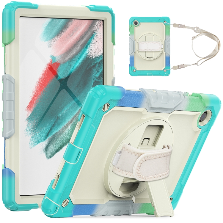 For Samsung Galaxy Tab A8 10.5 2021 X200 / X205 Silicone + PC Tablet Case(Beige + Camouflage Blue)
For Samsung Galaxy Tab A8 10.5 2021 X200 / X205 Silicone + PC Tablet Case(Beige + Camouflage Blue)