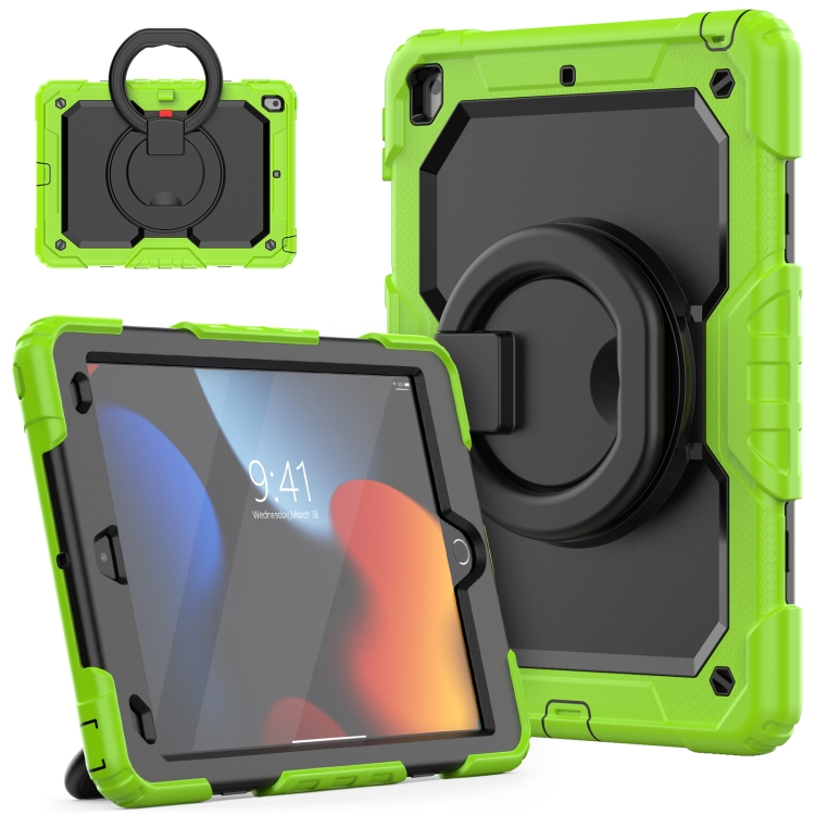 For iPad 10.2 2021 / 2020 / 2019 Silicone + PC Tablet Case with Shoulder Strap(Yellow Green+Black)
For iPad 10.2 2021 / 2020 / 2019 Silicone + PC Tablet Case with Shoulder Strap(Yellow Green+Black)