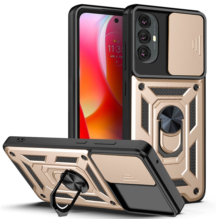 For Motorola Moto G Power 2022 Sliding Camera Cover Design TPU + PC Phone Case(Gold)
For Motorola Moto G Power 2022 Sliding Camera Cover Design TPU + PC Phone Case(Gold)