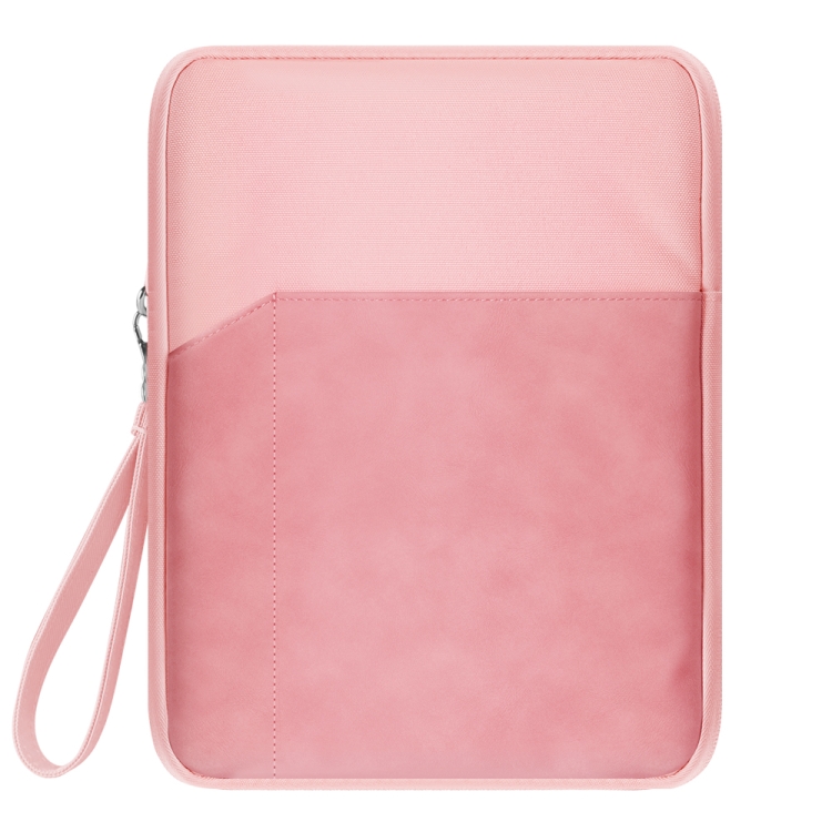 9.7-11 inch Universal Sheepskin Leather + Oxford Fabric Portable Tablet Storage Bag(Pink)
9.7-11 inch Universal Sheepskin Leather + Oxford Fabric Portable Tablet Storage Bag(Pink)