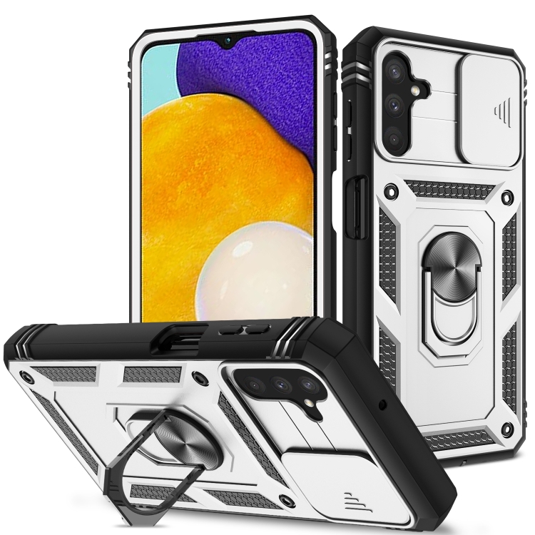 For Samsung Galaxy A13 5G Sliding Camera Cover Design TPU + PC Protective Phone Case(White+Black)
For Samsung Galaxy A13 5G Sliding Camera Cover Design TPU + PC Protective Phone Case(White+Black)