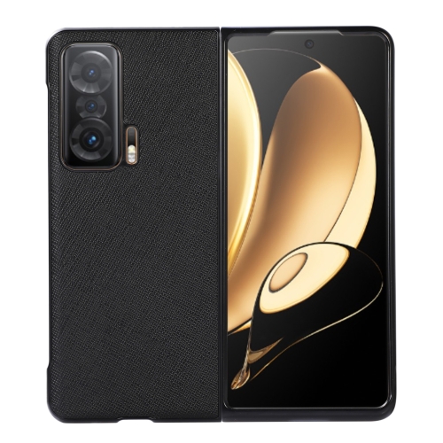 For Honor Magic V Cross Texture Genuine Leather Shockproof Phone Case(Black)
For Honor Magic V Cross Texture Genuine Leather Shockproof Phone Case(Black)