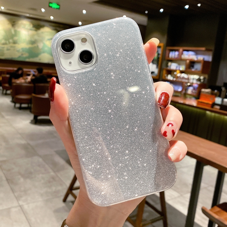 For iPhone 13 TPU Glitter All-inclusive Shockproof Protective Phone Case(Silver)
For iPhone 13 TPU Glitter All-inclusive Shockproof Protective Phone Case(Silver)