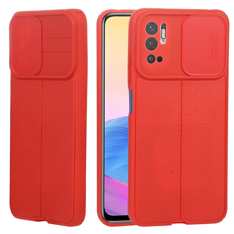 For Xiaomi Redmi Note 10 5G Litchi Texture Sliding Camshield TPU Protective Phone Case(Red)
For Xiaomi Redmi Note 10 5G Litchi Texture Sliding Camshield TPU Protective Phone Case(Red)