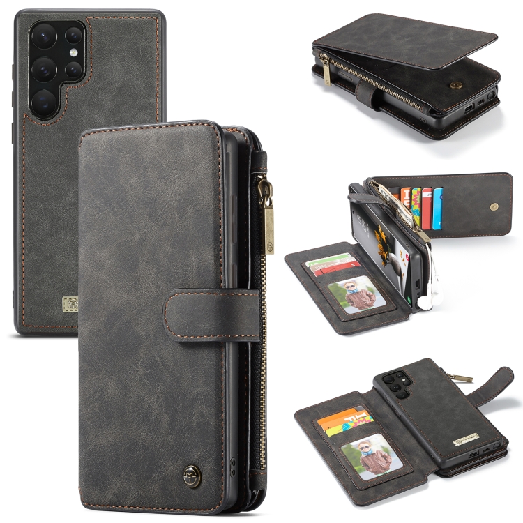 For Samsung Galaxy S22 Ultra 5G CaseMe-007 Detachable Multifunctional Leather Phone Case(Black)
For Samsung Galaxy S22 Ultra 5G CaseMe-007 Detachable Multifunctional Leather Phone Case(Black)