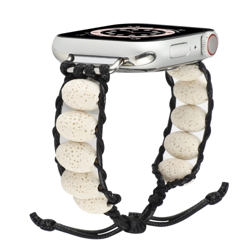 Volcanic Stone Watchband For Apple Watch Series 7 45mm / 6&SE&5&4 44mm / 3&2&1 42mm(White)
Volcanic Stone Watchband For Apple Watch Series 7 45mm / 6&SE&5&4 44mm / 3&2&1 42mm(White)