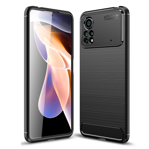 For Xiaomi Poco X4 Pro 5G Carbon Fiber Texture Shockproof TPU Phone Case(Black)
For Xiaomi Poco X4 Pro 5G Carbon Fiber Texture Shockproof TPU Phone Case(Black)