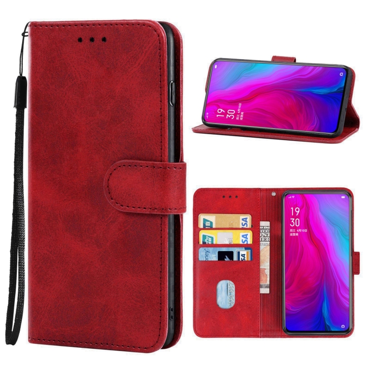 Leather Phone Case For OPPO Reno(Red)
Leather Phone Case For OPPO Reno(Red)