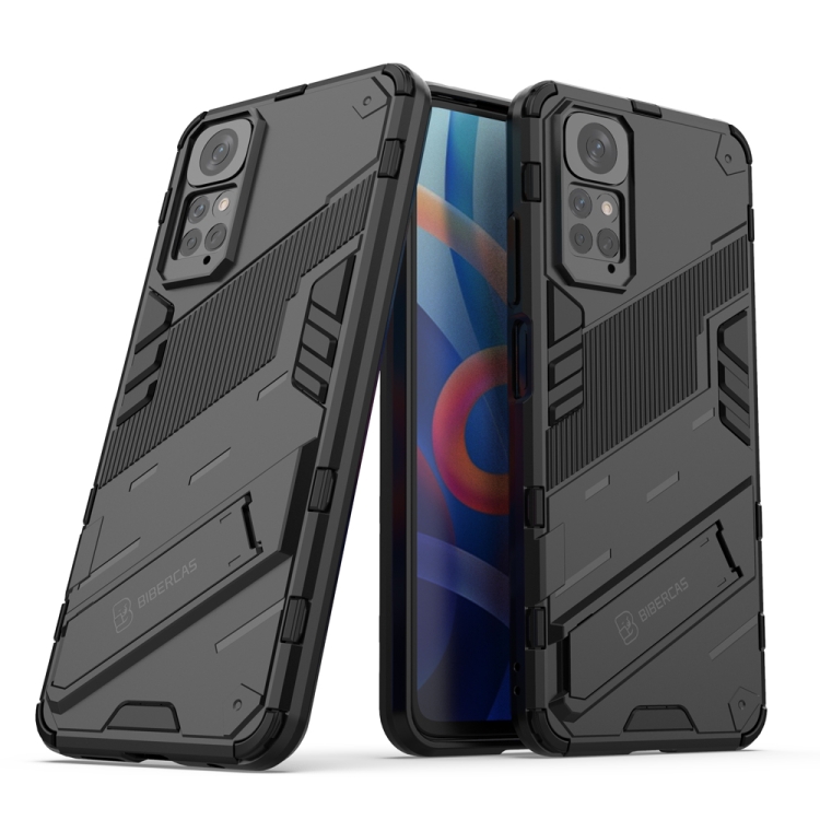 For Xiaomi Redmi Note 11 / Note 11S Global Punk Armor 2 in 1 PC + TPU Shockproof Phone Case with Invisible Holder(Black)
For Xiaomi Redmi Note 11 / Note 11S Global Punk Armor 2 in 1 PC + TPU Shockproof Phone Case with Invisible Holder(Black)