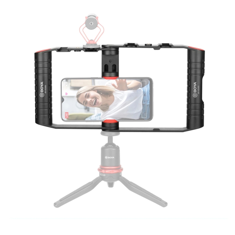 BOYA BY-VG300 Handheld Foldable Smart Phone Video Stabilizer Stand(Black Red)
BOYA BY-VG300 Handheld Foldable Smart Phone Video Stabilizer Stand(Black Red)