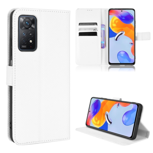 For Xiaomi Redmi Note 11 Pro 5G / 4G Global Diamond Texture Leather Phone Case(White)
For Xiaomi Redmi Note 11 Pro 5G / 4G Global Diamond Texture Leather Phone Case(White)