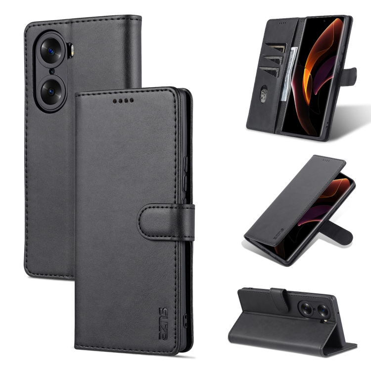 For Honor 60 Pro AZNS Skin Feel Calf Texture Horizontal Flip Leather Phone Case(Black)
For Honor 60 Pro AZNS Skin Feel Calf Texture Horizontal Flip Leather Phone Case(Black)