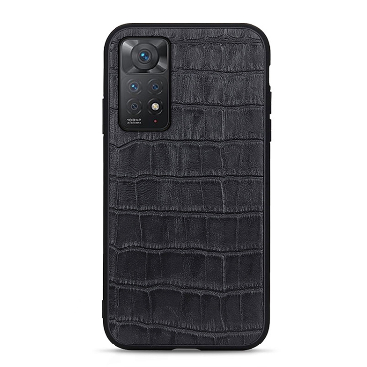 For Xiaomi Redmi Note 11 Pro Global Crocodile Texture Leather Shockproof Phone Case(Black)
For Xiaomi Redmi Note 11 Pro Global Crocodile Texture Leather Shockproof Phone Case(Black)