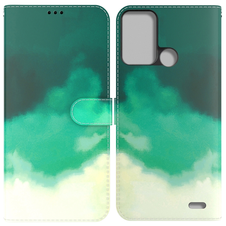 For ZTE Blade A52 Watercolor Pattern Horizontal Flip Leather Phone Case(Cyan Green)
For ZTE Blade A52 Watercolor Pattern Horizontal Flip Leather Phone Case(Cyan Green)