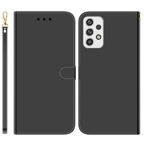 For Samsung Galaxy A23 Imitated Mirror Surface Horizontal Flip Leather Phone Case(Black)
For Samsung Galaxy A23 Imitated Mirror Surface Horizontal Flip Leather Phone Case(Black)