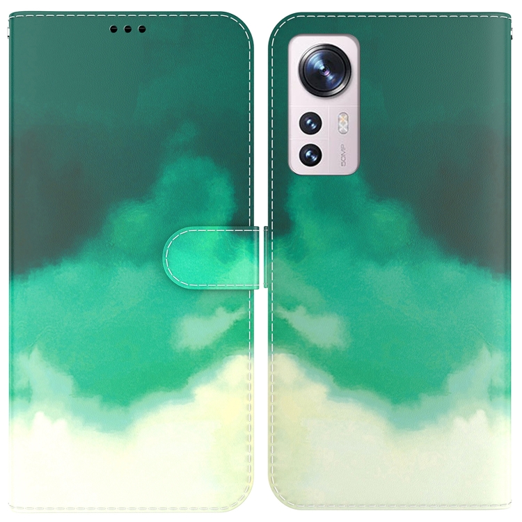 For Xiaomi Mi 12 Pro Watercolor Pattern Horizontal Flip Leather Phone Case(Cyan Green)
For Xiaomi Mi 12 Pro Watercolor Pattern Horizontal Flip Leather Phone Case(Cyan Green)