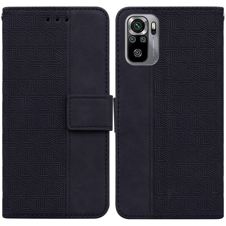 For Xiaomi Redmi Note 10 4G / Note 10S Geometric Embossed Leather Phone Case(Black)
For Xiaomi Redmi Note 10 4G / Note 10S Geometric Embossed Leather Phone Case(Black)