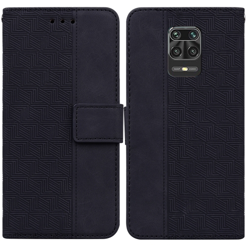 For Xiaomi Redmi Note 9 Pro / Note 9S Geometric Embossed Leather Phone Case(Black)
For Xiaomi Redmi Note 9 Pro / Note 9S Geometric Embossed Leather Phone Case(Black)