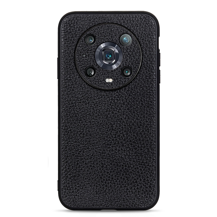 For Honor Magic4 Pro Accurate Hole Litchi Texture Genuine Leather Phone Case(Black)
For Honor Magic4 Pro Accurate Hole Litchi Texture Genuine Leather Phone Case(Black)