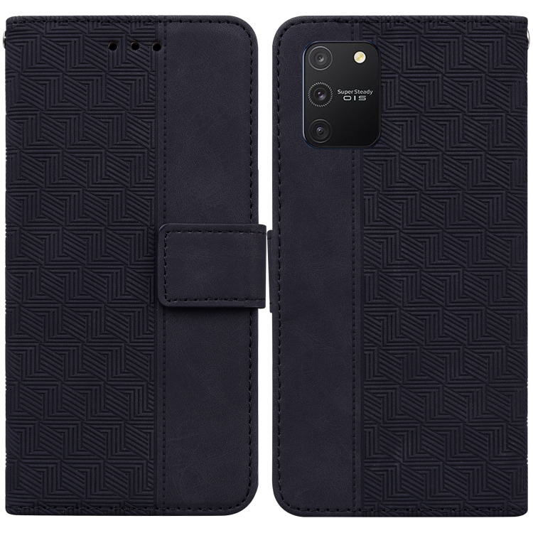 For Samsung Galaxy S10 Lite / A91 Geometric Embossed Leather Phone Case(Black)
For Samsung Galaxy S10 Lite / A91 Geometric Embossed Leather Phone Case(Black)