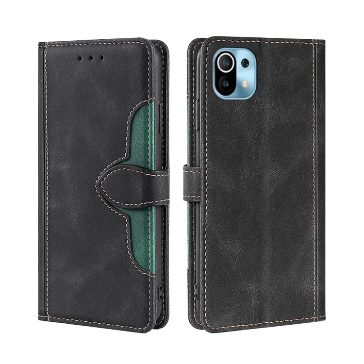 For Xiaomi Mi 11 Skin Feel Straw Hat Magnetic Buckle Leather Phone Case(Black)
For Xiaomi Mi 11 Skin Feel Straw Hat Magnetic Buckle Leather Phone Case(Black)