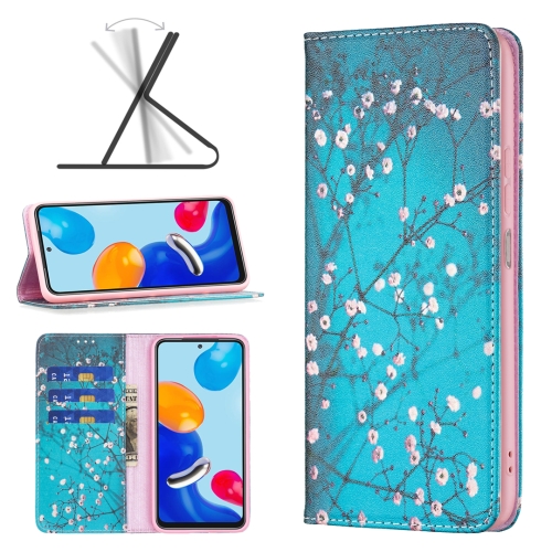 For Xiaomi Redmi Note 11 International Version Colored Drawing Pattern Invisible Magnetic Horizontal Flip Leather Phone Case(Plum Blossom)
For Xiaomi Redmi Note 11 International Version Colored Drawing Pattern Invisible Magnetic Horizontal Flip Leather Phone Case(Plum Blossom)