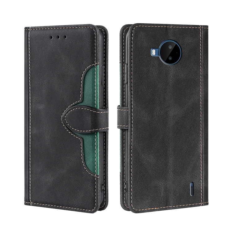 For Nokia C20 Plus Skin Feel Straw Hat Magnetic Buckle Leather Phone Case(Black)
For Nokia C20 Plus Skin Feel Straw Hat Magnetic Buckle Leather Phone Case(Black)