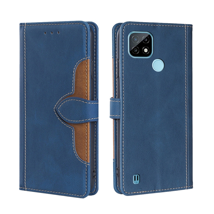 For OPPO Realme C21 Skin Feel Straw Hat Magnetic Buckle Leather Phone Case(Blue)
For OPPO Realme C21 Skin Feel Straw Hat Magnetic Buckle Leather Phone Case(Blue)