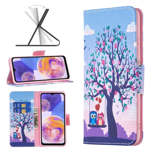 For Samsung Galaxy A23 5G Colored Drawing Pattern Flip Leather Phone Case(Owl)
For Samsung Galaxy A23 5G Colored Drawing Pattern Flip Leather Phone Case(Owl)