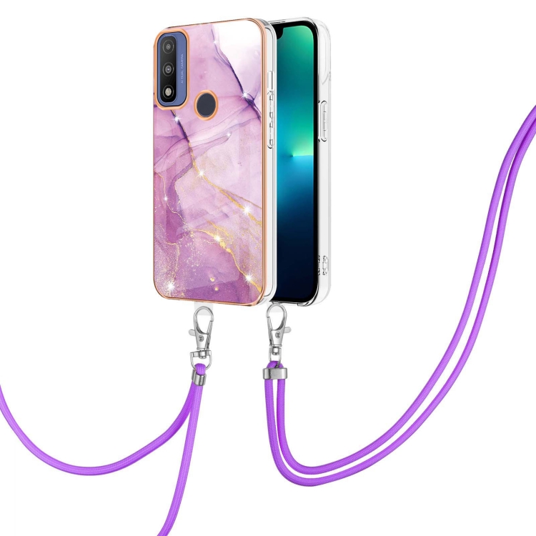 For Motorola Moto G Pure Electroplating Marble IMD TPU Phone Case with Lanyard(Purple 001)
For Motorola Moto G Pure Electroplating Marble IMD TPU Phone Case with Lanyard(Purple 001)