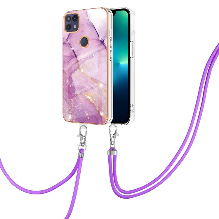 For Motorola Moto G50 5G Electroplating Marble IMD TPU Phone Case with Lanyard(Purple 001)
For Motorola Moto G50 5G Electroplating Marble IMD TPU Phone Case with Lanyard(Purple 001)