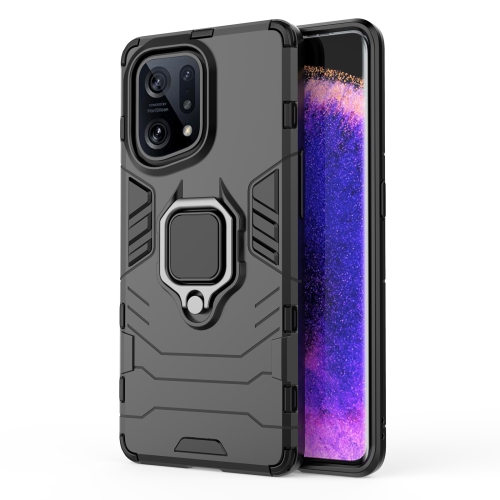 For OPPO Find X5 Shockproof PC + TPU Protective Phone Case with Magnetic Ring Holder(Black)
For OPPO Find X5 Shockproof PC + TPU Protective Phone Case with Magnetic Ring Holder(Black)
