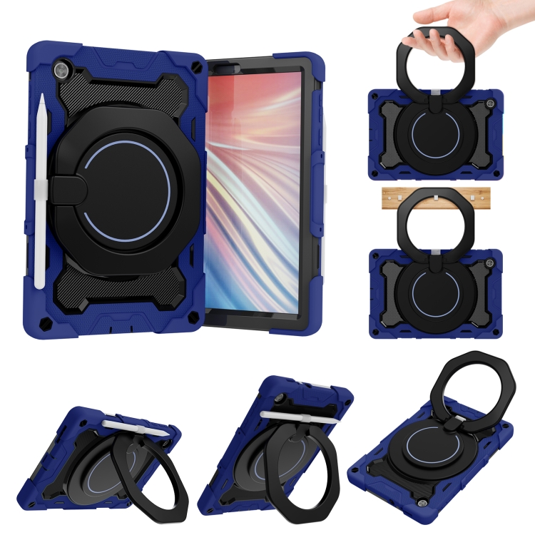 For Lenovo Tab M10 HD Gen 2 X306 Armor Contrast Color Silicone + PC Tablet Case(Navy Blue)
For Lenovo Tab M10 HD Gen 2 X306 Armor Contrast Color Silicone + PC Tablet Case(Navy Blue)